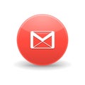 Gmail icon, simple style Royalty Free Stock Photo