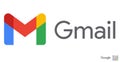 Gmail logo. Google LLC. Apps from Google. Official new logotypes of Google Apps. Royalty Free Stock Photo
