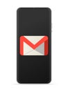 Gmail logo icon on smartphone screen