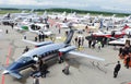 Switzerland: During EBACE dozends of business-jets are on the airstrip of Geneva`s airport Cointreau