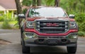 GMC Pick up truck front view photo Royalty Free Stock Photo