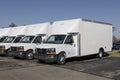 GMC Savana 4500 Cutaway Van with Rockport Box Truck option. GMC also offers the Savana 4500 in a Service Utility Van