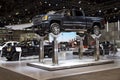 GMC Showroom at the annual International auto-show, February 11, 2017 in Chicago, IL Royalty Free Stock Photo