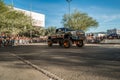 GMC Sierra Denali HD Duramax during SEMA Show Cruise Royalty Free Stock Photo