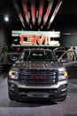 GMC truck at the auto show Royalty Free Stock Photo