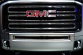 GMC truck grill and logo Royalty Free Stock Photo