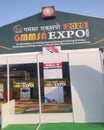 Gmmsa expo 2020 india background .