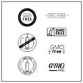 GMO-free logos