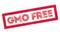 GMO Free rubber stamp Royalty Free Stock Photo