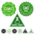 GMO Free seals icons