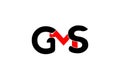 GMS design illustrator logosd ar Royalty Free Stock Photo