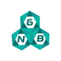 GNB creative minimalist letter logo. GNB unique vector initials alphabet letter logo Royalty Free Stock Photo