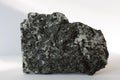 Gneiss shale mineral on white