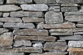 Gneiss stone wall Royalty Free Stock Photo