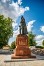 Gniezno, Poland - August 09, 2021. The Primatial Cathedral Basilica of the Assumption of the Blessed Virgin Mary and Shrine of St.