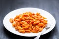 gnocchetti pasta in sausage tomato sauce Royalty Free Stock Photo