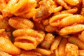 gnocchetti pasta in sausage tomato sauce Royalty Free Stock Photo