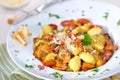 Gnocchi with mushrooms