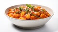 Gnocchi with tomato sauce and parmesan