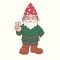 Illustration of a gnome