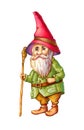 Gnome character in a standing pose