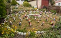 The Gnome garden in Port Stanley Falkland Islands