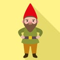 Gnome icon, flat style