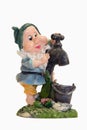 Gnome with tap Royalty Free Stock Photo