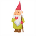 Gnomes. Thoughtful dwarf.