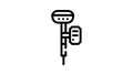 gnss receivers black icon animation