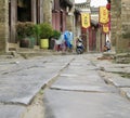 The Ancient City of Sanhe in Eastern China Royalty Free Stock Photo