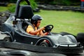 Go Cart Racing Royalty Free Stock Photo