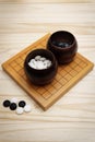 Go Game, Goban, Baduk or Weiqi Chinese Board Game Background