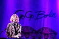 Go Go Berlin (band) live performance at Bime Festival Royalty Free Stock Photo