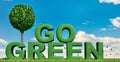 Go green