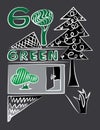 Go Green Royalty Free Stock Photo