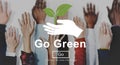 Go Green Conservation Ecology Environmental Concept