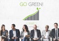 Go Green Conservation Natural Resources Eco Concept Royalty Free Stock Photo