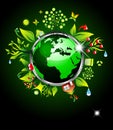 Go Green Ecology Background