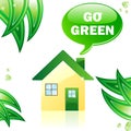 Go Green Glossy House.