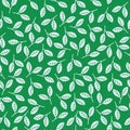 Go green leaves pattern