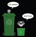 Go Green recycle