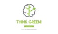 Go Green Refresh Think Green Concept Royalty Free Stock Photo