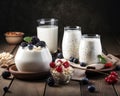 Go With Gut Why Kefir Is the Perfect Addition to Any Healthy Eating Plan . AI generation