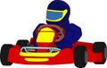 Go kart Royalty Free Stock Photo