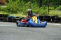 Go kart number five Royalty Free Stock Photo