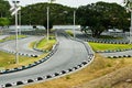 Go Kart Race Track. Royalty Free Stock Photo