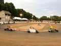 Go kart race track Royalty Free Stock Photo