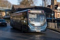 Go North East, Go Ahead Group, bus in service for public transport on the road. Single decker Durham Diamond Livery