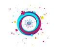 Go to Web icon. Globe with mouse cursors. Royalty Free Stock Photo